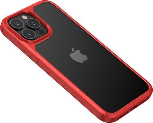 Apple iPhone 13 Pro Kılıf Zore Roll Kenarları Renkli Şeffaf Kılıf