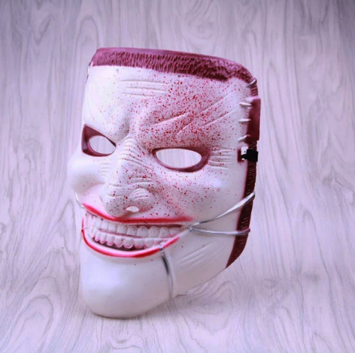 Büro Ev Ofis Etkinlik Gösteri Kostüm Maskesi için Kanlı Reçine Ölüm Joker Maske