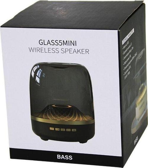 MİKA KRİSTAL FANUS MODEL   WİRELESS   USB ŞARJLI  SPEAKER HOPARLÖR  RGB IŞIKLI   AUX - TF - DC5V (5060)
