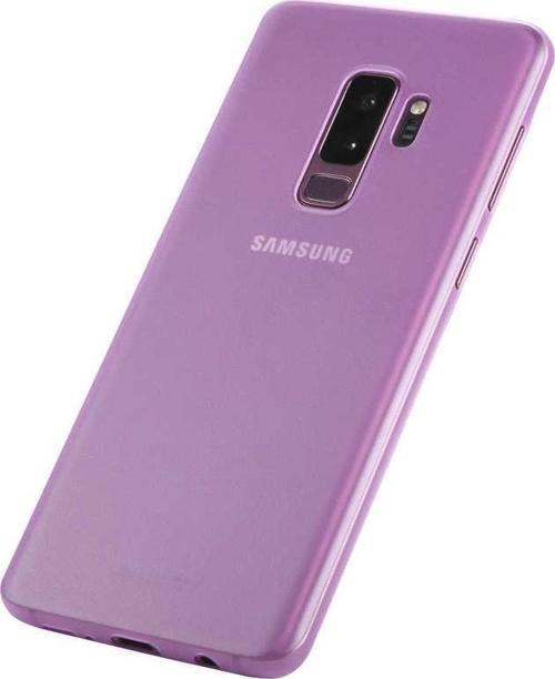 Galaxy S9 Plus Kılıf Lollipop İnce Pürüzsüz Mat Yüzey Kılıf Mor
