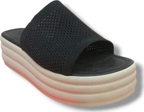 3009-25 Triko Anatomik Dolgu Topuk Kadın Terlik