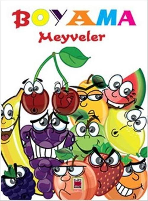 Elips Kitapları Boyama Meyveler