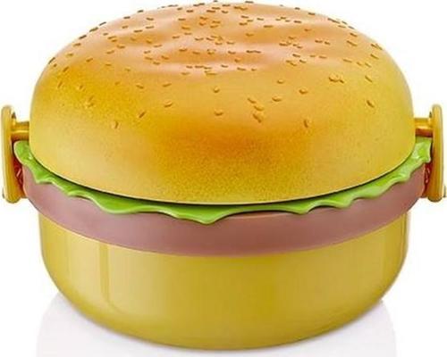 Büro Ev Ofis Mutfağı için Hamburger Stil Beslenme Saklama Kabı