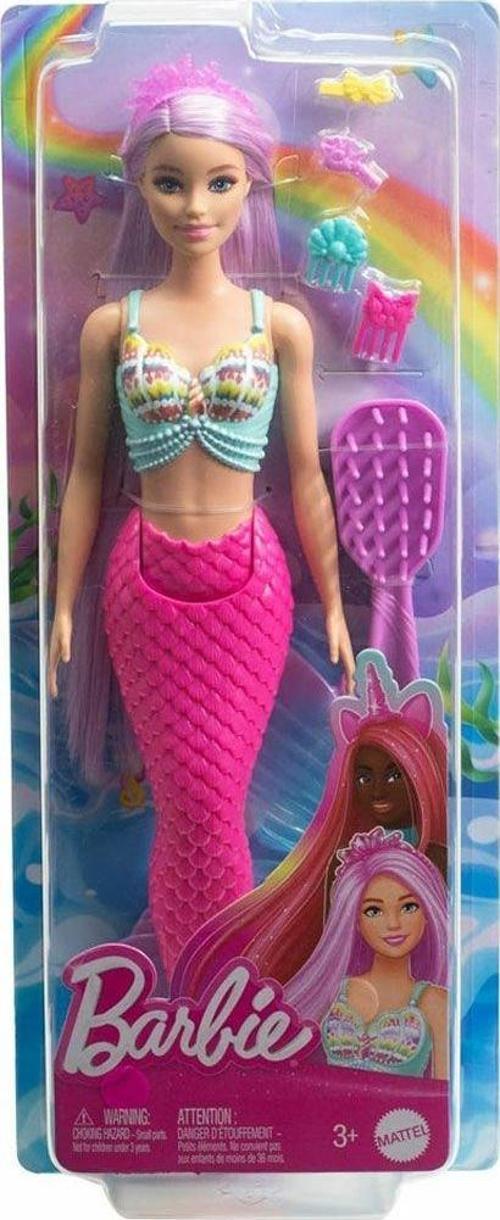 HRR00 Barbie Uzun Saçlı Muhteşem Deniz Kızı