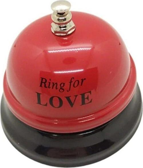 Büro Ev Ofis Hediyesi için Dekoratif Masaüstü Ring For Love Resepsiyon Zili