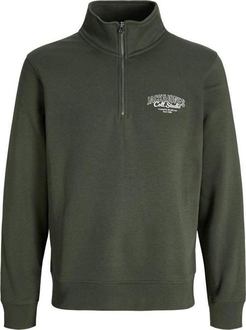 Jack Jones Makoto Halfzıp Fermuarlı Yaka Erkek Sweat 12278608