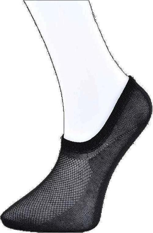 Siyah Kadın Görünmez Çorap 15 çift