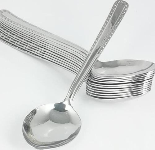 Paslanmaz Çelik Rostfrei Yemek Kaşığı Takımı 12'li