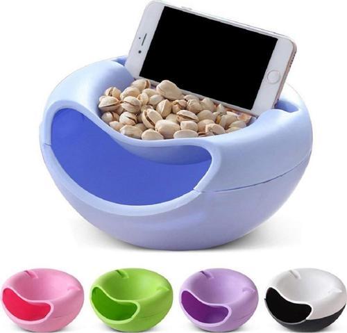 Büro Ev Ofis Yazlık Çerez Keyfi için Çerezlik Telefon Standlı Çerez Kasesi