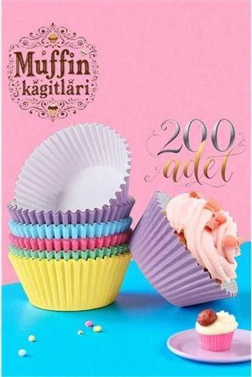 Muffin Kalıbı - Muffin Kağıdı - Muffin Kek Kalıbı 200 Adet