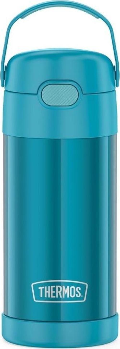 F401 Funtainer SS Çocuk Pipetli Termos 0,355 Lt Teal
