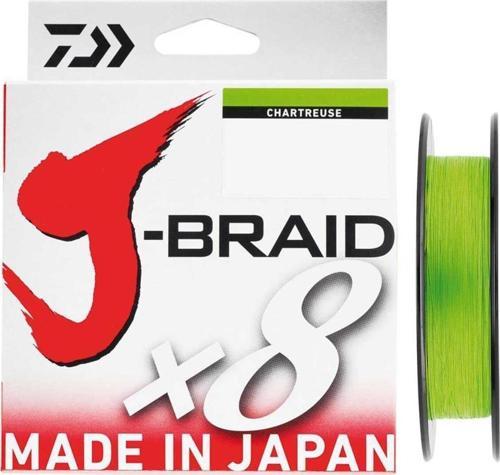 J-Braid X8 Chartreuse İp Olta Misinası 150Mt CHARTREUSE-0,16 mm
