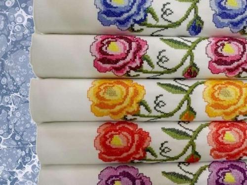Soft Fiesta 6 lı İşlemeli Havlu 