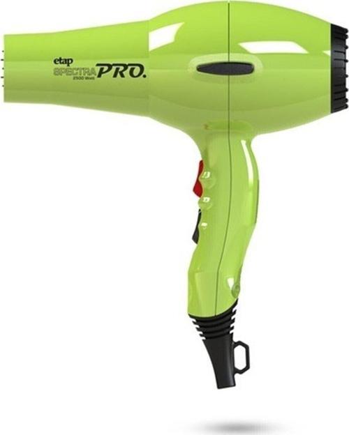 Spectra Pro Profesyonel Seri Italyan Motor 2500 Watt Yeşil Fön Makinesi Ve Difüzör