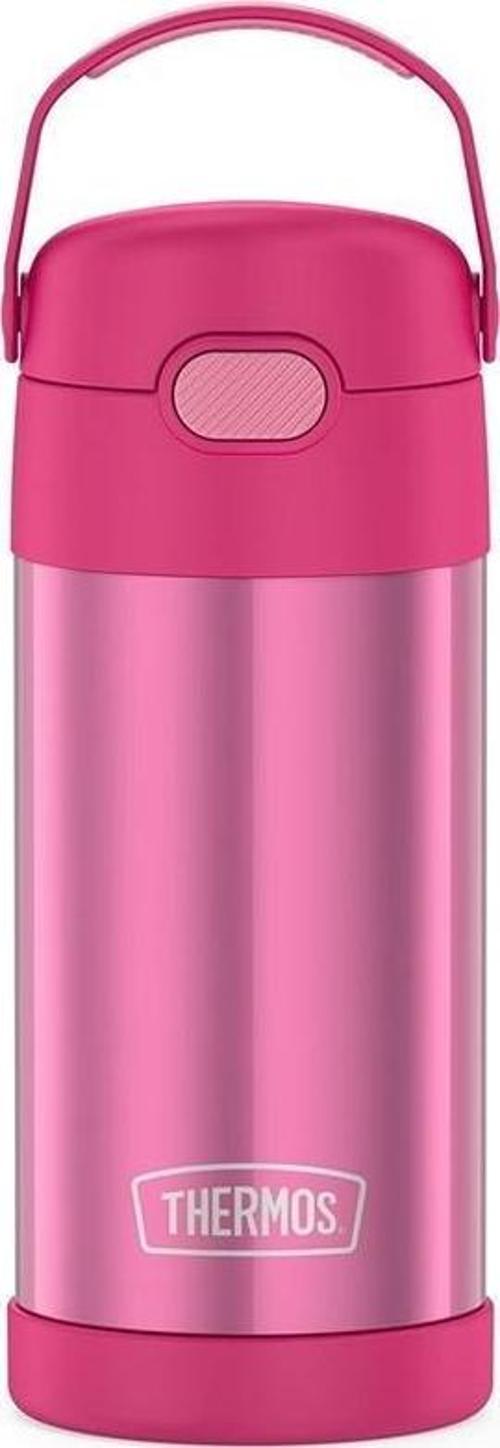 F401 Funtainer SS Çocuk Pipetli Termos 0,355 Lt PEMBE