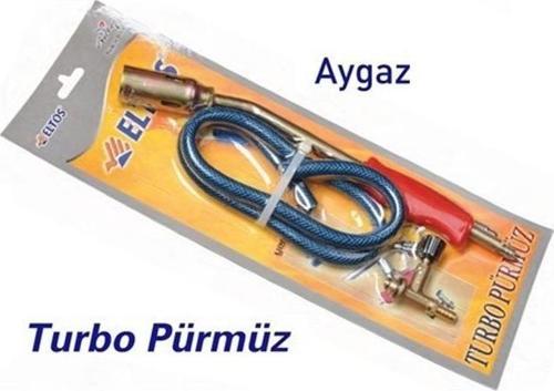 Büro Ev Ofis Kamp Keyfi için Gaz Tüpü Ağzı Uyumlu Turbo Komple Pürmüz Şalama Seti