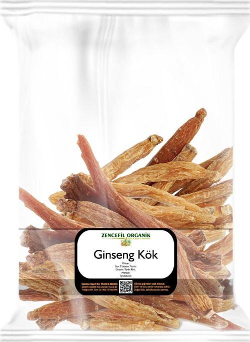 Kırmızı Ginseng Kök 50 Gr. Orijinal Saf Kırmızı Kore Ginseng Kökü