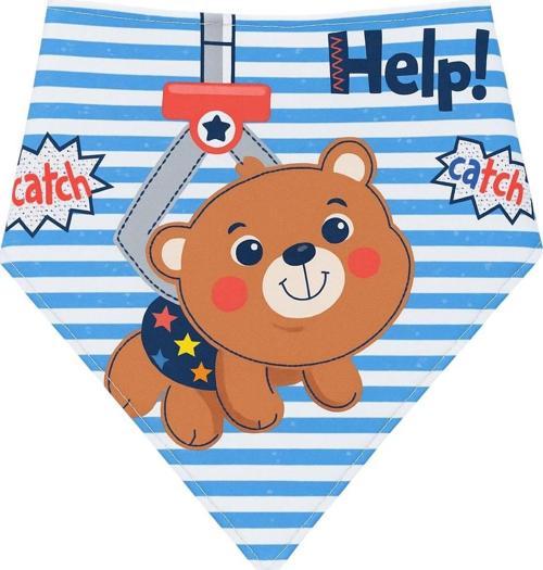Erkek Bebek Fular Önlük 