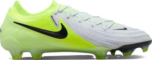 Phantom GX II Elite FG-Pro Mens Football Shoes Profesyonel Erkek Krampon Gri Neon Yeşil