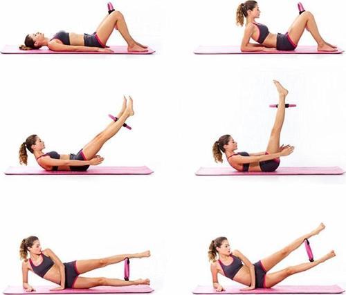 Büro Ev Ofis Yazlık Spor Egzersizi için Pilates Çevirme Çemberi