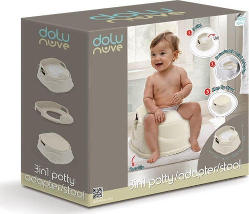 Nessiworld 7182 Lazımlık Adaptör Basamak Relax Bej -Dolu Oyuncak