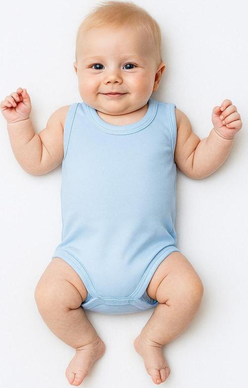 Geniş Askılı Bebek Çıtçıtlı Body
