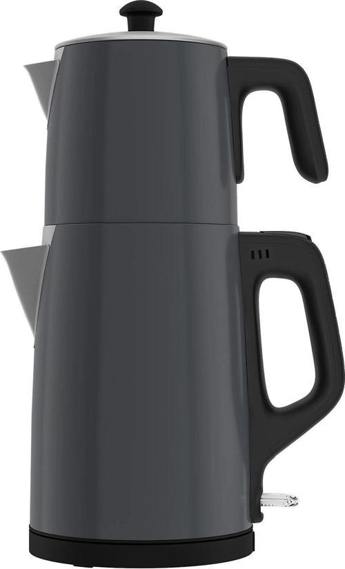 Çay Makinesi İnox Gövde Gri Renk Çaycı A l t u s
