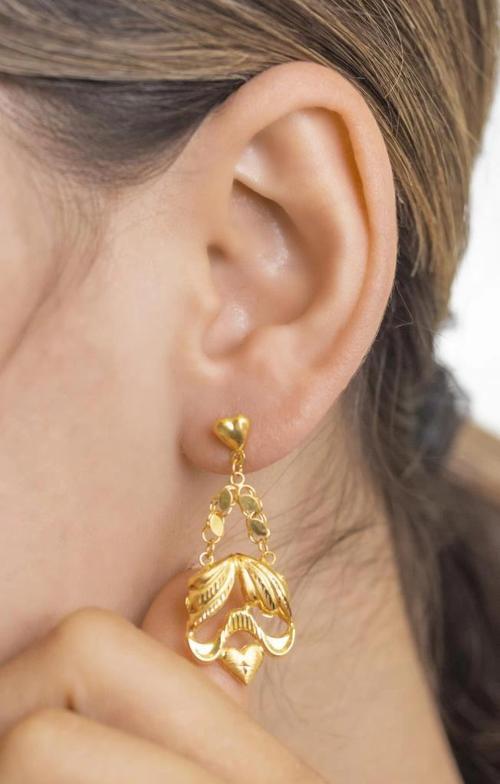 Gold 22 Ayar Küpe