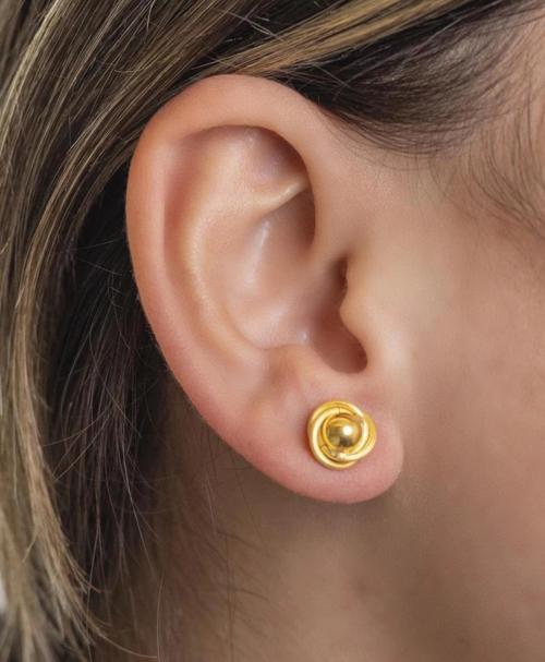 Gold 22 Ayar Küpe