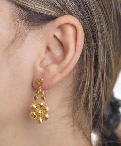 Gold 22 Ayar Küpe