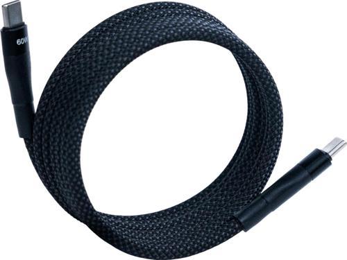 BMCC-03 Siyah Manyetik USB-C-USB-C Kablo – 2 m, 60 W Hızlı Şarj
