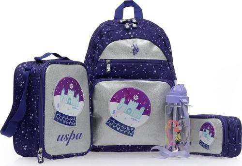 U.S. Polo. Assn. Kız Çocuk Okul Çanta Seti PLSET2500407