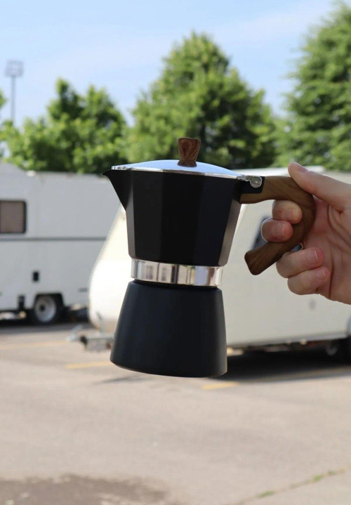 Mokapot 6-Cup Coffeehutt Bigg Coffee Kahve Demleme Kahve Ekipmanı Italyan Filtre Kahve Makinesi