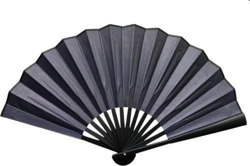Plastik Kumaş Yelpaze 12'li Füme