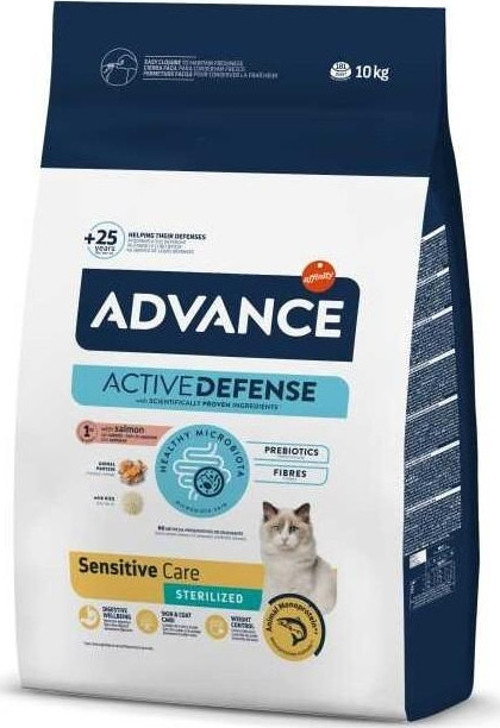Sensitive Sterilised Somonlu Kısır Kedi 10 kg