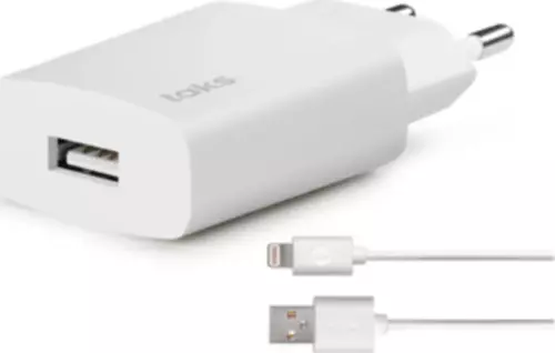 USB-A Travel Charger Lightning Apple Kablo