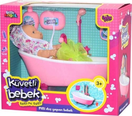 Çocuk 02605 Oydaş,  Pilli Küvette Duş Yapan Bebek