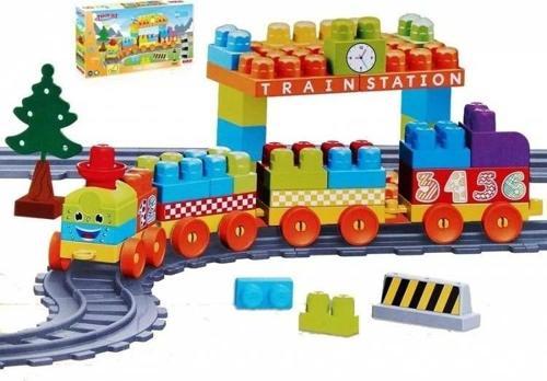 Nessiworld Dolu 89 Parça Tren ve Yol Set