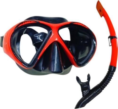 Star Diving Dalış Maskesi ve Snorkel Yetişkin - 51711-KIRMIZI