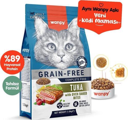 Tahılsız Ton Balıklı Yetişkin Kedi Maması 1.5kg