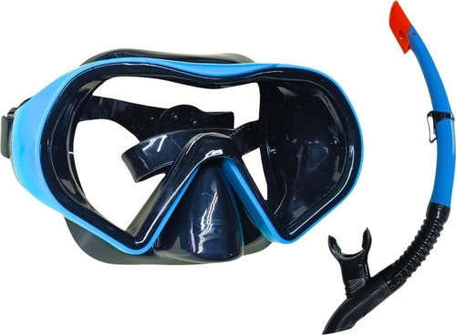 Star Diving Dalış Maskesi ve Snorkel Yetişkin - 51712-MAVİ