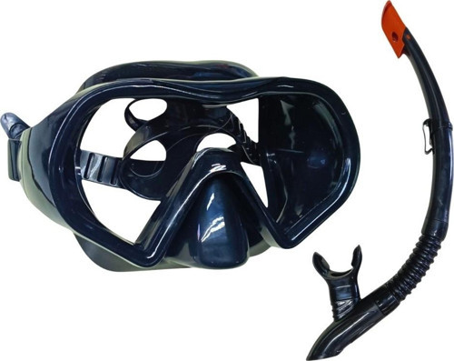 Star Diving Dalış Maskesi ve Snorkel Yetişkin - 51712-SİYAH