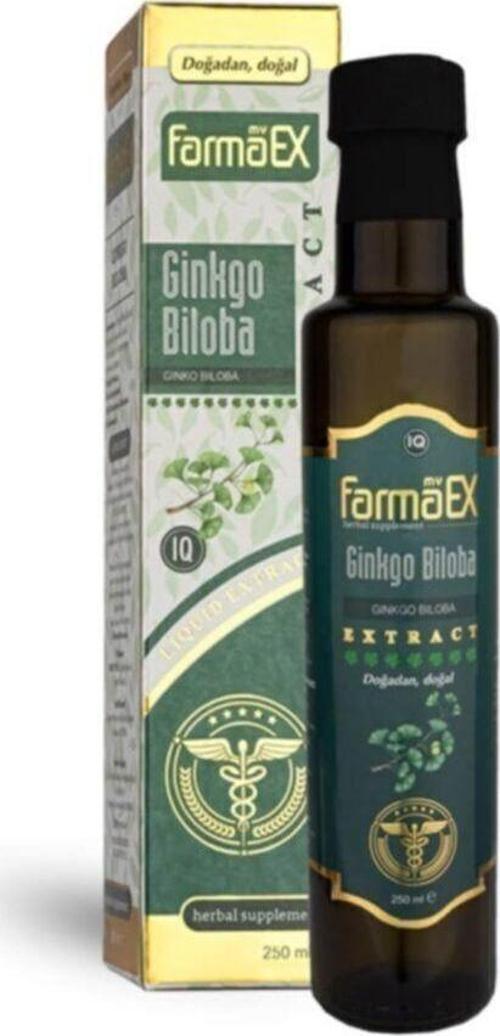 Ginkgo Biloba Ekstraktı 250 Ml Ginko Biloba Extract Ginkgo Sıvı Ekstresi