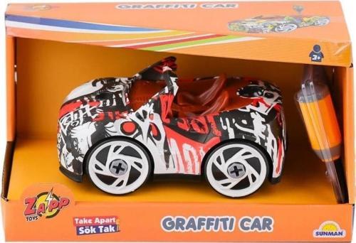 Sök Tak Grafitti Araba, Çocuklar İçin Yaratıcı ve Eğlenceli Oyun