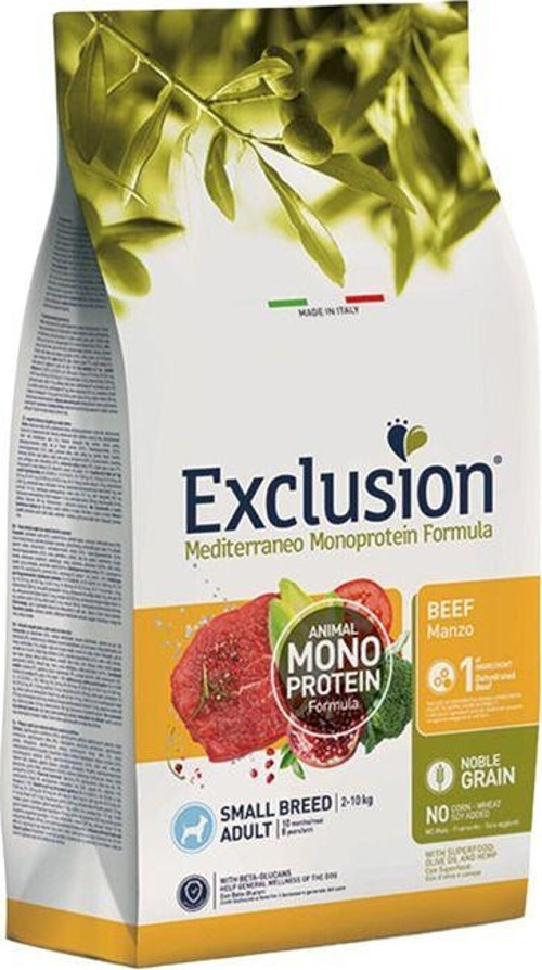 Monoprotein Düşük Tahıllı Sığır Etli Ve Narlı Küçük Irk Yetişkin Köpek Maması 2 Kg