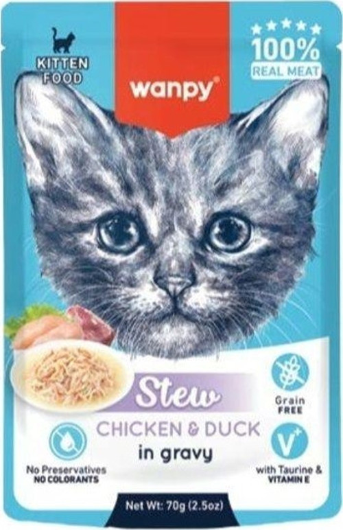 Tavuk & Ördek Yaş Kedi Maması 70 Gr