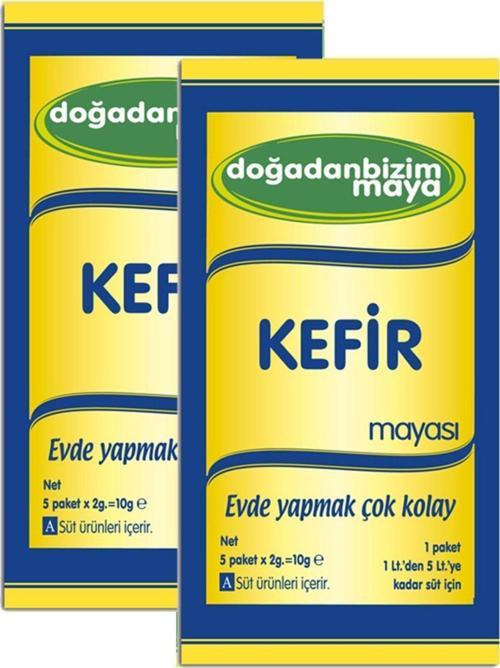 Doğadan Bizim Kefir Mayası 5 Li Paket - 2 Kutu