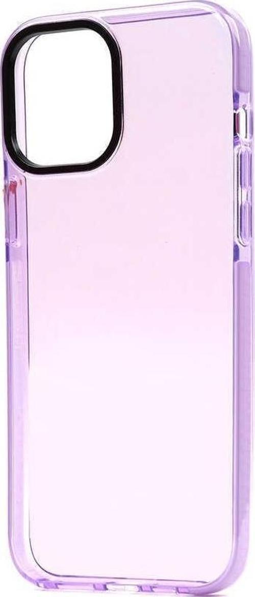 iPhone 12/12 Pro Kılıf Şeffaf Soft Kenar Tırtıklı Tasarım Silikon