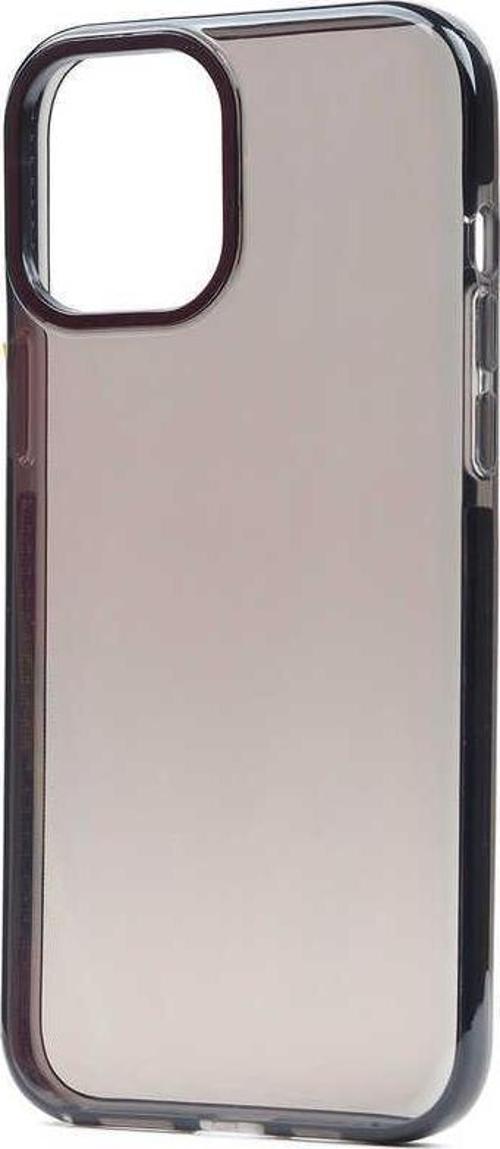 iPhone 12/12 Pro Kılıf Şeffaf Soft Kenar Tırtıklı Tasarım Silikon