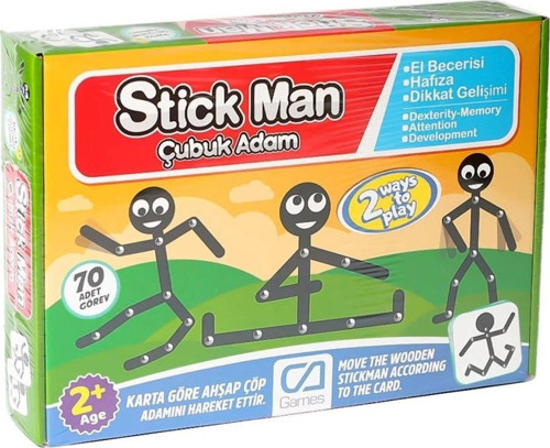 Çocuk CAPLS-5247 Stick Man Çubuk Adam -Ca Games